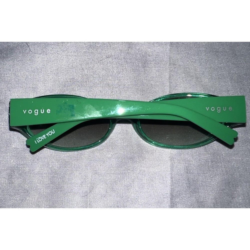 MBB+ Vogue JR girls Green Sunglasses With Case VO 5315-S 28028E 53 18 125 2N - Picture 8 of 9